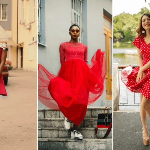 15+ Showstopping Shoes with Red Dress
