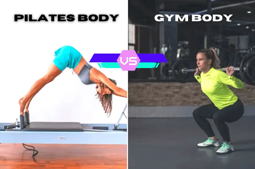 Comparing Pilates body and gym body