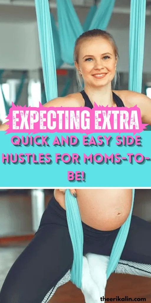 how to make money while pregnant Pinterest pin