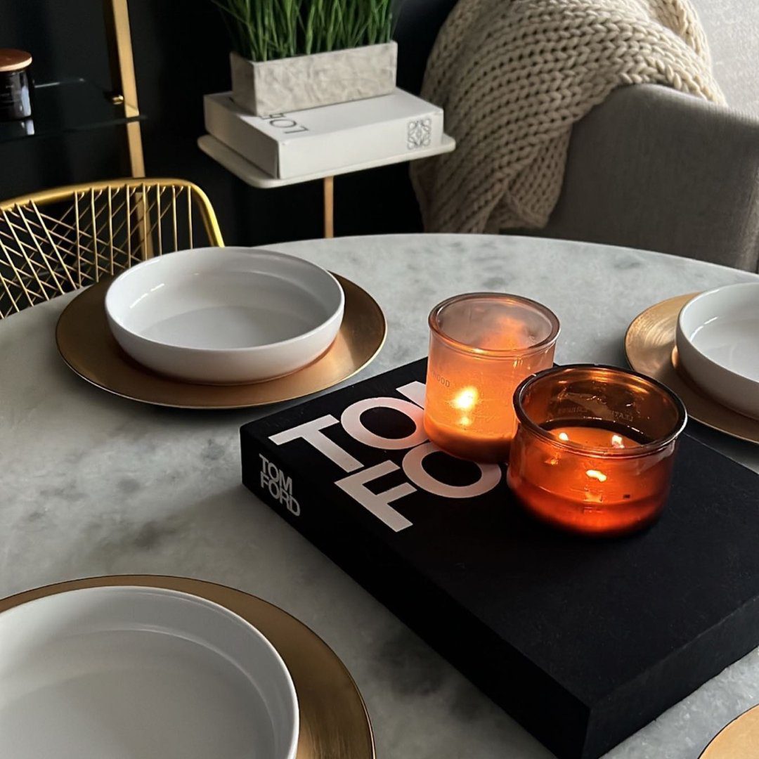 Tom Ford coffee table book living room essentials list 