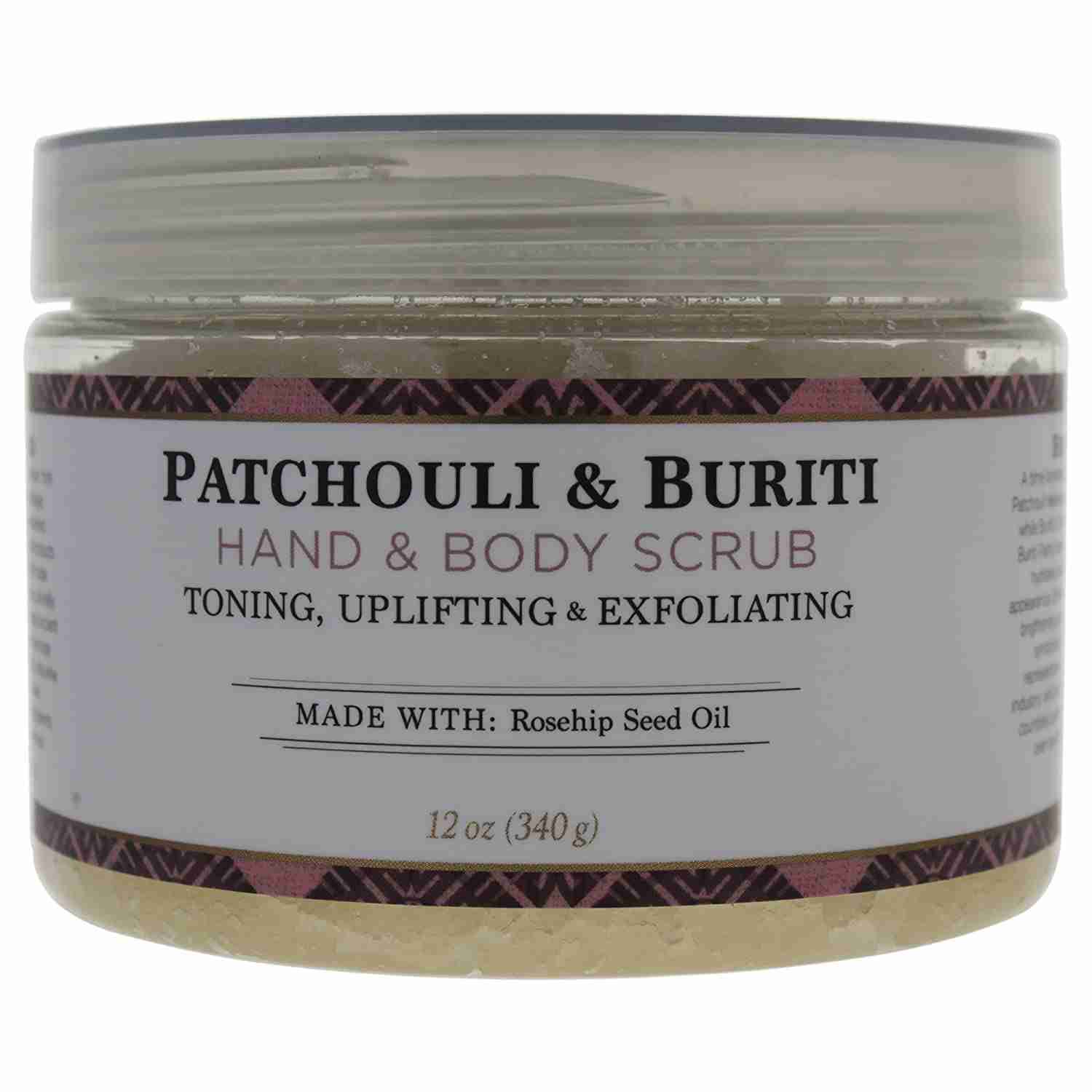 Patchouli Best Exfoliating Body Scrub for Black Skin