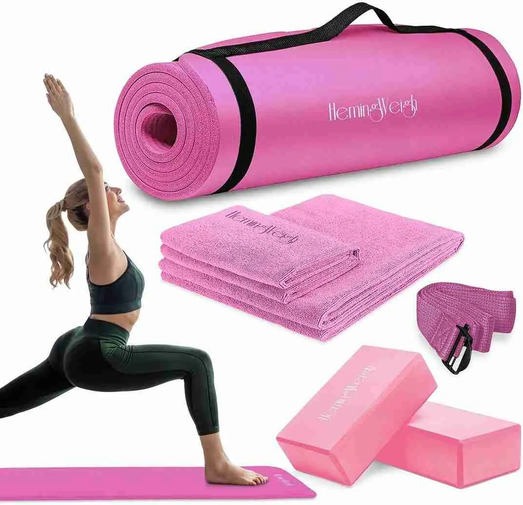 yoga equipment for self care saturday
