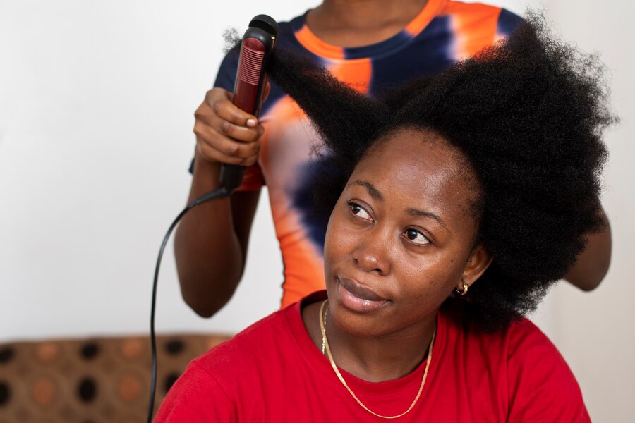 best flat iron for silk press on natural hair

