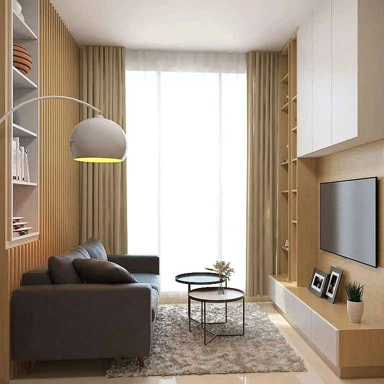 where to put the tv in small living room 