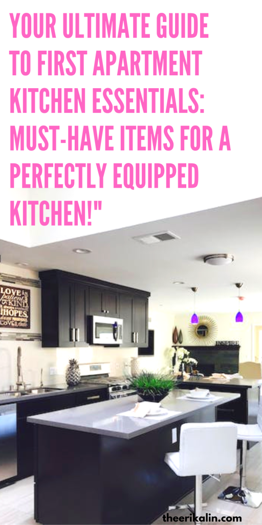 first apartment kitchen essentials