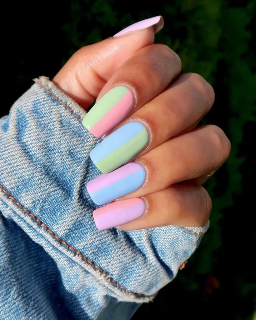 pastel nails 