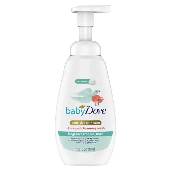 Baby Dove soap for feminine hygiene