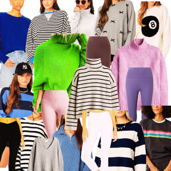 oversized sweaters and leggings