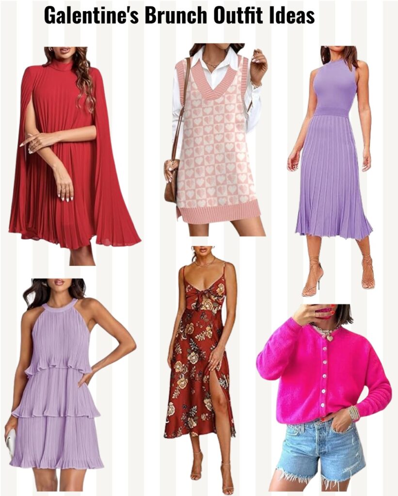 Galentine's Brunch outfit ideas 