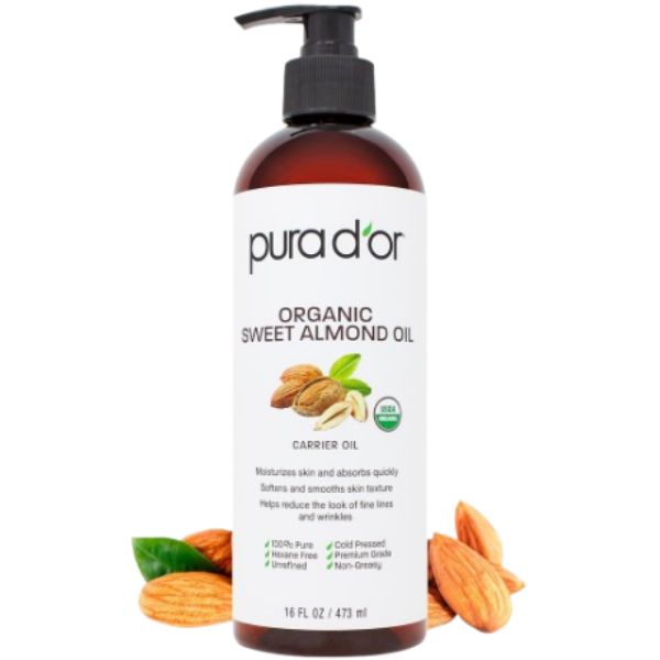 Sweet Almond Oil natural remedy to Even Out Body Skin Tone Naturally